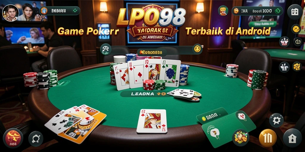 Tampilan gameplay seru dan interaktif dari LPO88 Poker.