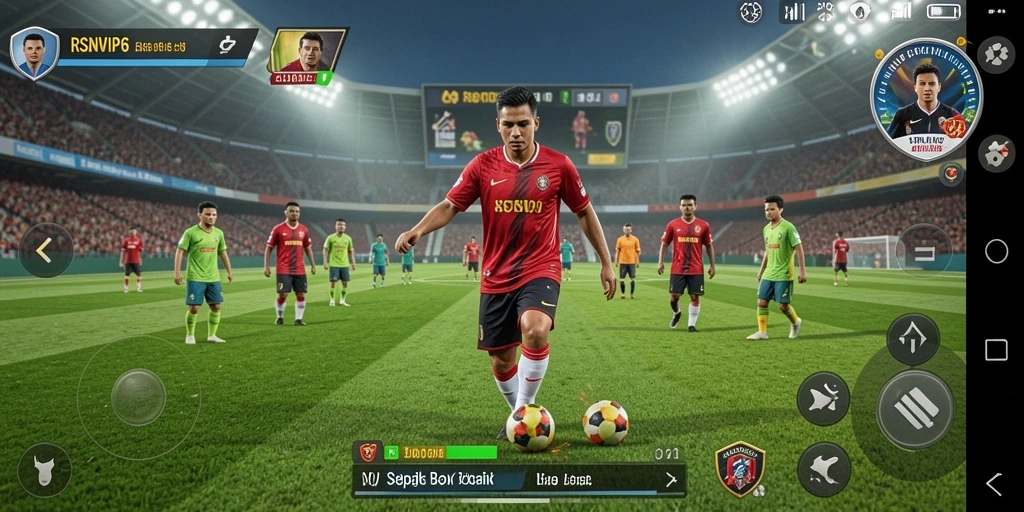 Tampilan gameplay RSNVIP6 yang mendebarkan dan realistis.