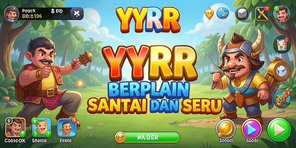 Screenshot utama YYRR menampilkan gameplay yang seru dan menarik.